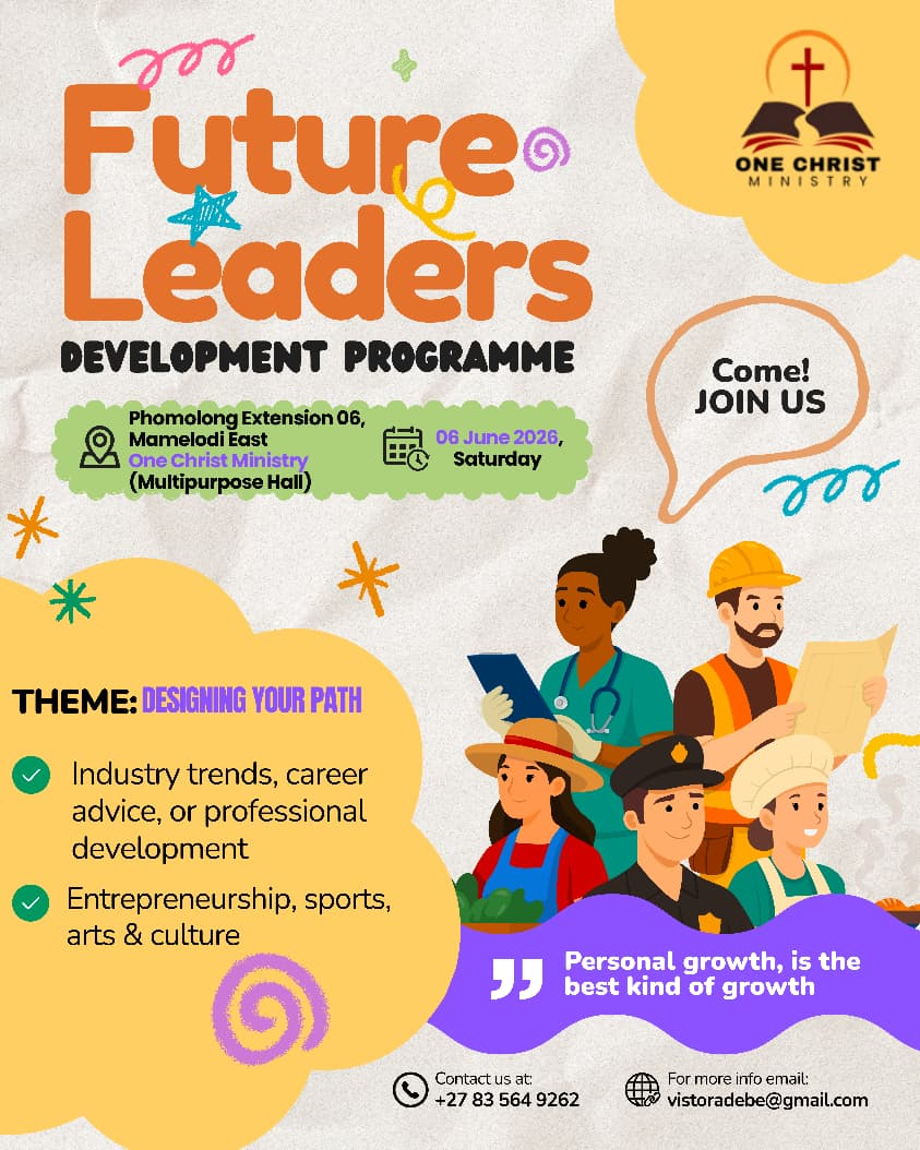Future Leaders Development Programme Career Day Poster